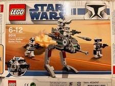 LEGO Star Wars 8014 Clone Walker Battle Pack 2009 Complete Set Japan