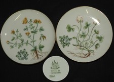 2 Petites assiettes Porcelaine