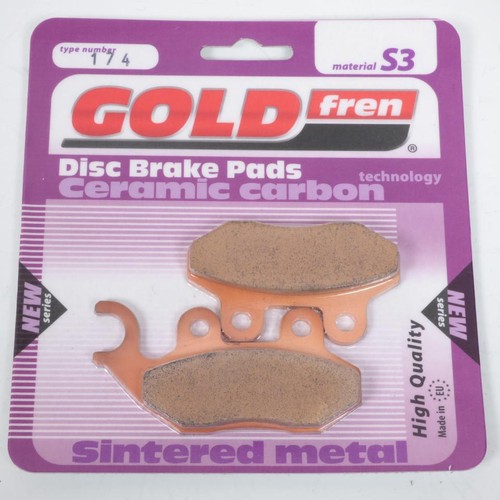 Plaquette frein gold - de,
