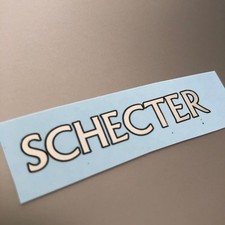 SCHECTER water slide decal