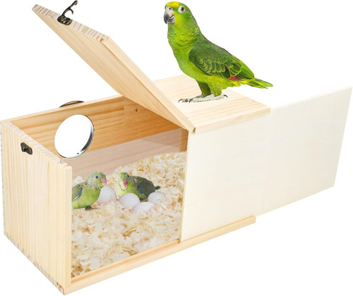 Parakeet nesting box - nesting,