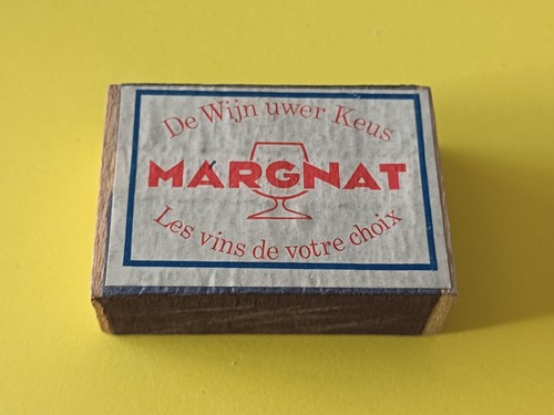 Rare antique wooden - rare, matchbox