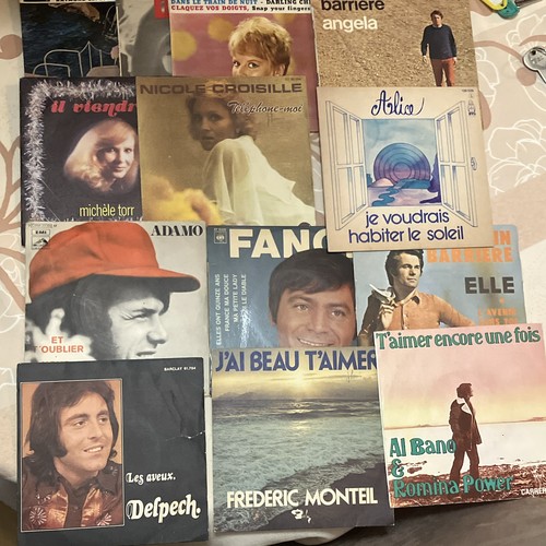 Lot vinyles 45t ep - vinyles, /