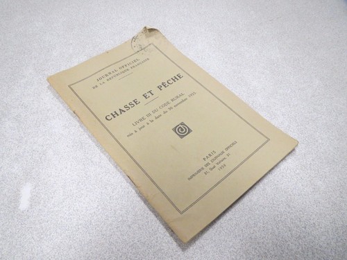 Ca331 chasse peche - chasse, livre
