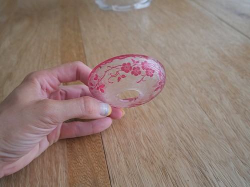 Rare bobèche coupelle lustre - bobèche,