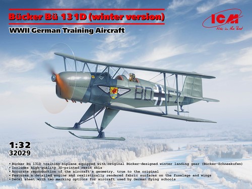 Bücker bü 131d - bücker,