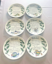 6 assiettes faience de Gien
