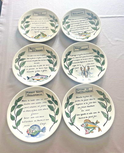 Assiettes faience gien - assiettes, de
