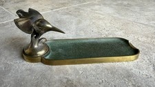 Paul Marec : Porte Plume 1930 Vide Poche Art Deco Oiseau Bronze signé