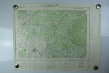 Anciennes cartes géographique IGN d'Orange. 