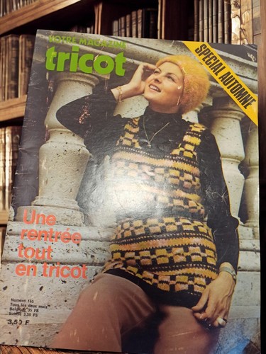 Magazine tricot vintage