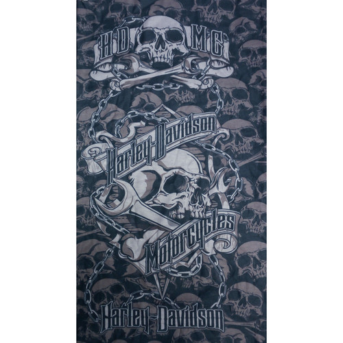 Foulard tête grim skull - hd,
