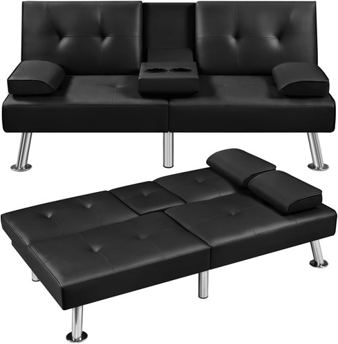 Convertible futon sofa - futon,