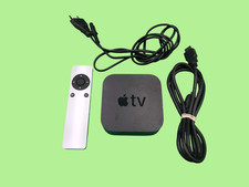 Apple TV A1842 32GB 4K Ultra HD Streaming with Remote and Accessories, Used