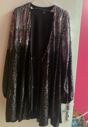 Robe blazer sequin disco - blazer,