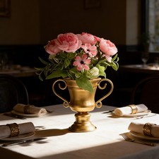  Pot de fleurs en forme d'urne