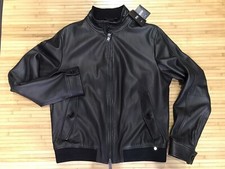HUGO BOSS blouson cuir agneau