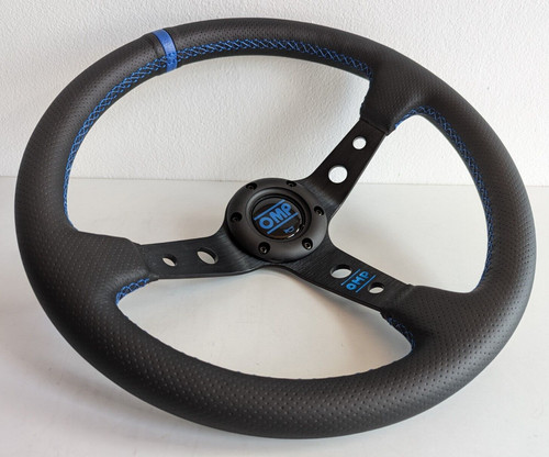 Volant sport plat profond cuir - volant,