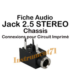 1 Fiche Audio Jack 2,5
