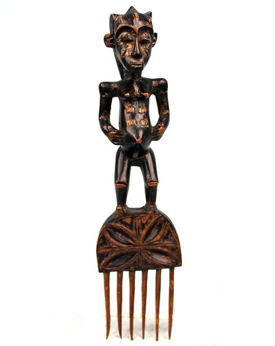 Art africain grand peigne - art,