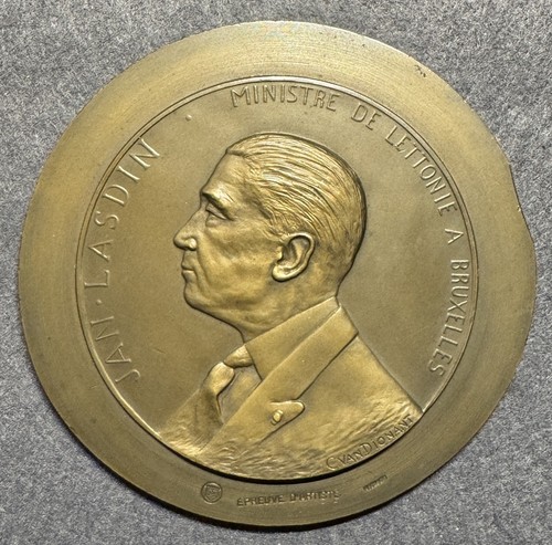 Médaille belge jan lasdin - belge,