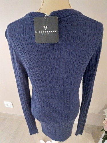 Pull homme marine billtornade - pull,