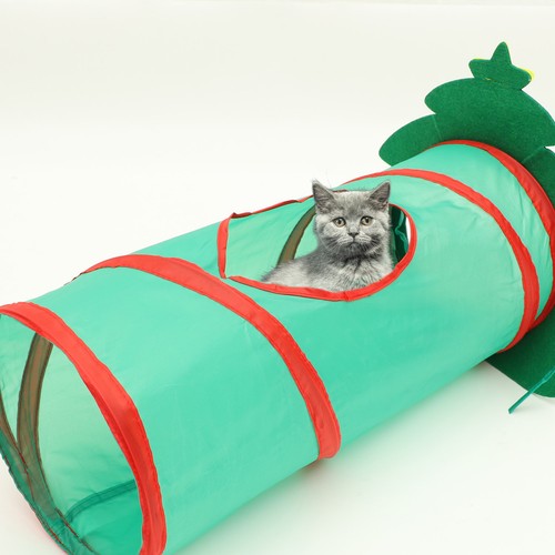 Tunel chat exterieur jouet - tunel,