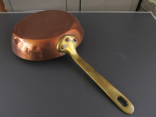 Poele frire casserole cuivre - casserole,