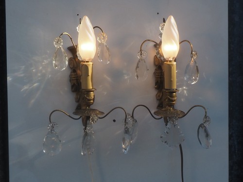 Paire applique girandoles en - paire,