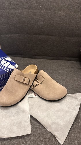 Birkenstock boston beige - birkenstock,