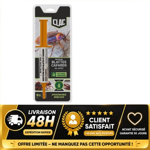 Clac gel anti cafards - anti-cafards, &