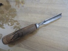 WOOD HOLLOW GOUGE CARPENTER SCISSORS SCULPTOR Goldenberg OLD TURNING TOOL