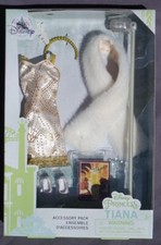 TIANA princesse DISNEY accessoire poupée classique robe chaussure tenue PACK NEW