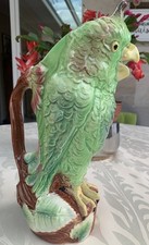 Rare pichet ancien perroquet