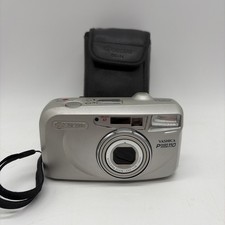 Appareil Photo Yashica Power Zoom 110 Argentique Housse Fonctionnel  #Y31