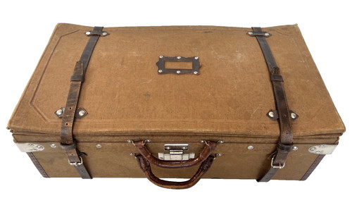 Valise soufflet vintage - valise,