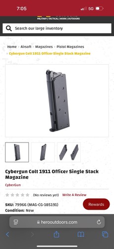 Cybergun colt 1911 officer - cybergun,