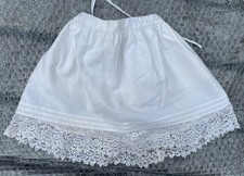 Beautiful Large Twin Doll Skirt circa 1900 
