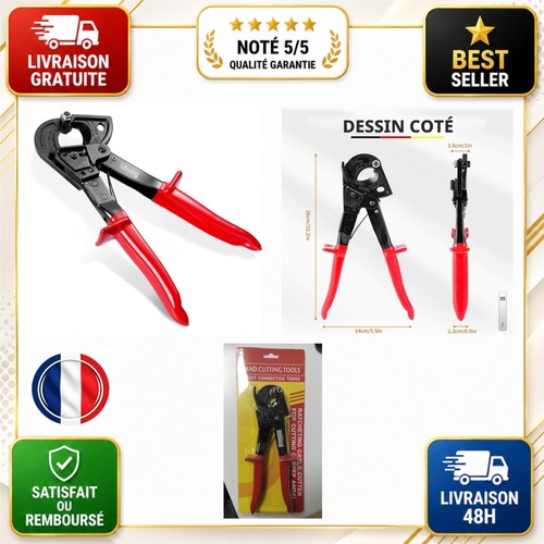 Coupe câble cliquet - à, hs325a