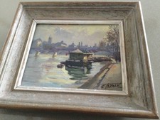 EdouardLE SAOUT  huile sur