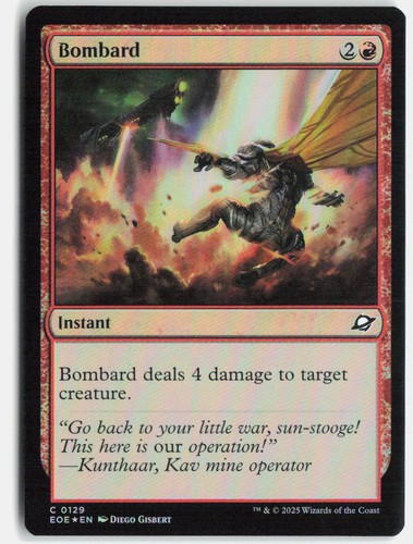 Magic the gathering bombard - the,
