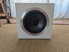 BW DB4S Subwoofer white as new
