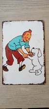 Tintin Plaque métal