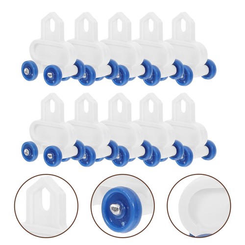 Pcs rouleaux rail rideau - rouleaux, de