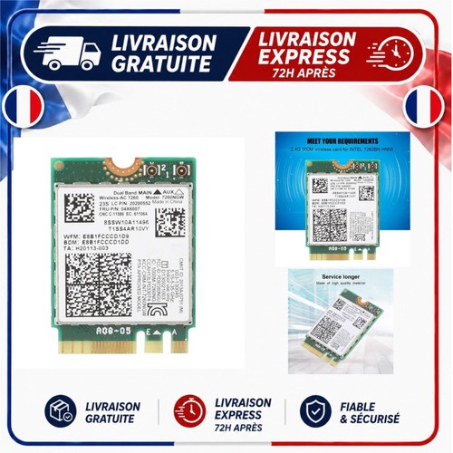 Carte ngff 802 11ac - wi-fi, m.2