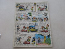 Gaston Lagaffe puzzle collé