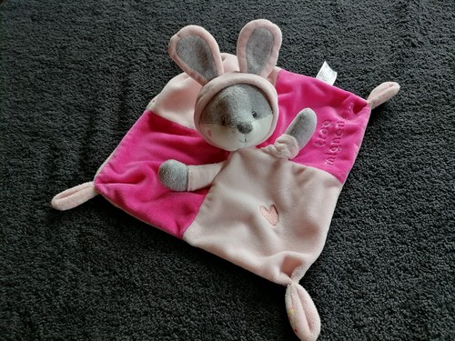 Doudou plat renard capuche - doudou,