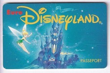 DISNEY PARIS PASS CARTE / CARD