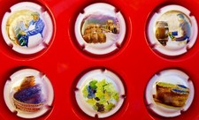 6 CAPSULES de CHAMPAGNE Cave