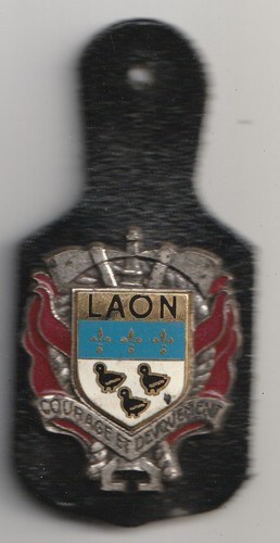 Insigne pompiers pucelle - insigne, de